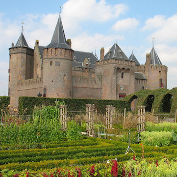 Apothecary Garden in a Castle Keep